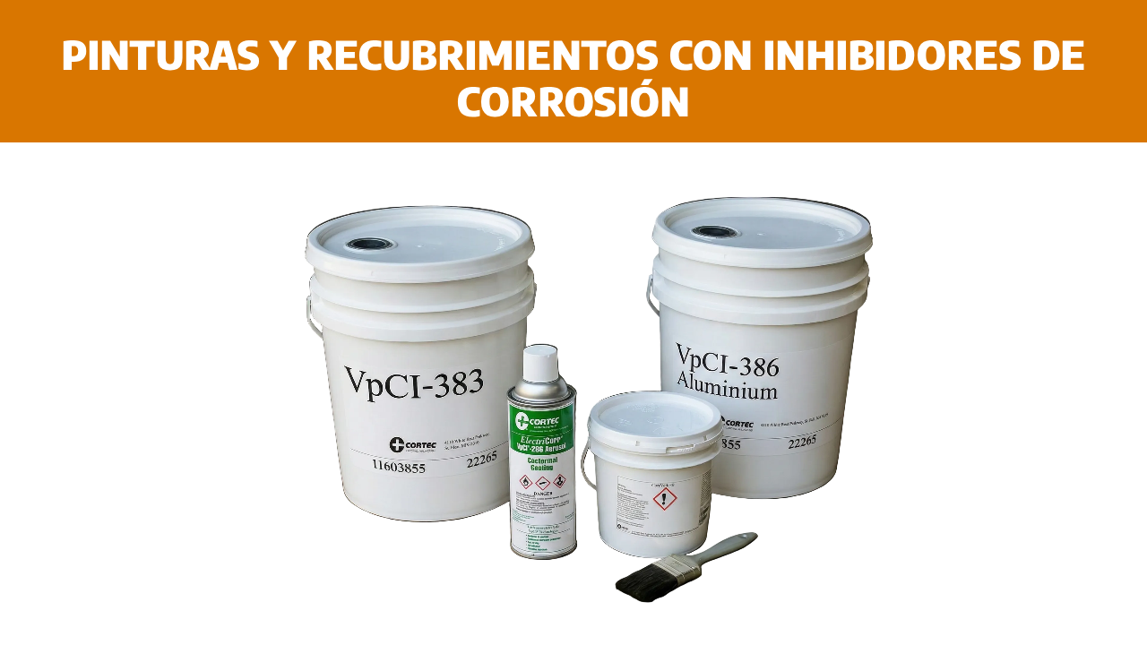 Pinturas y recubrimientos con inhibidores de corrosión