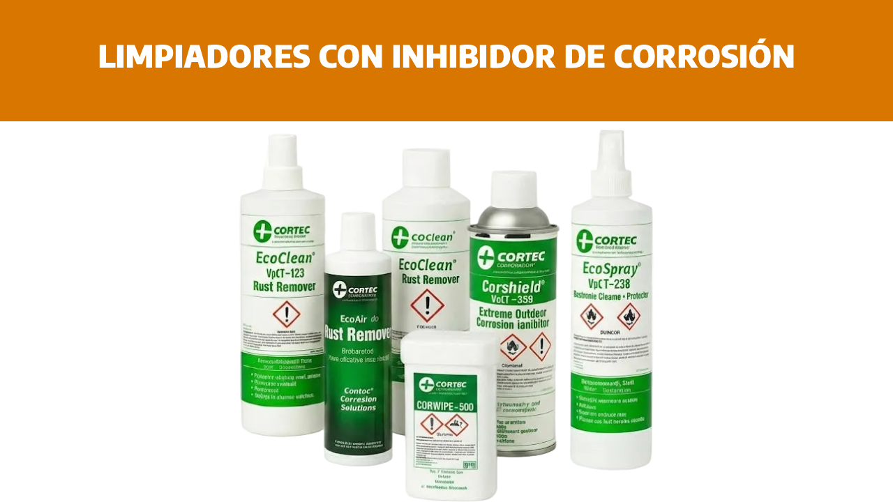 Limpiadores con inhibidor de corrosión
