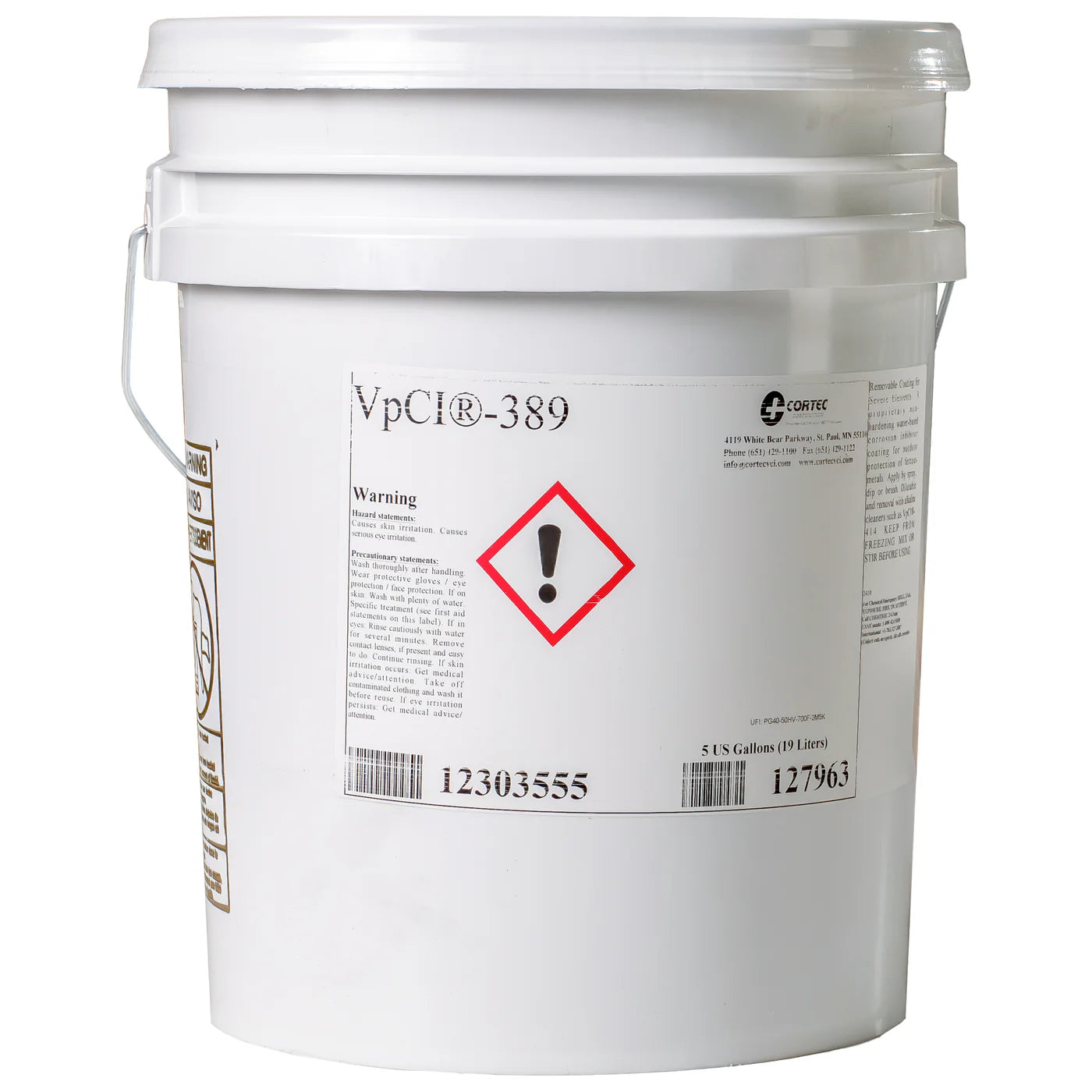 Recubrimiento Temporario Acuoso Concentrado VpCI-389 CORTEC