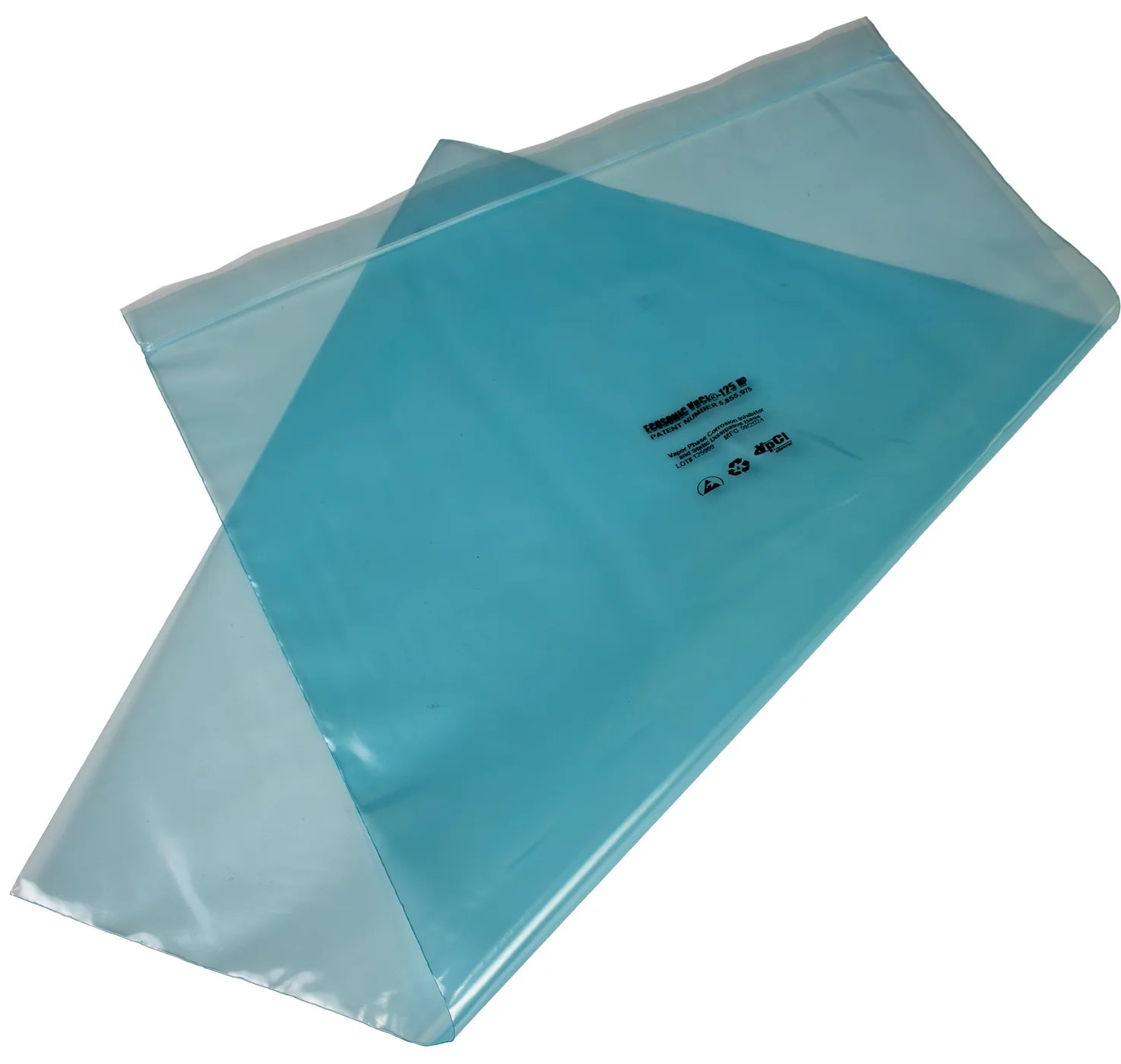 Film de embalaje multifuncional de alto rendimiento EcoSonic® VpCI®-125 HP 18"x24" 4 mil CORTEC