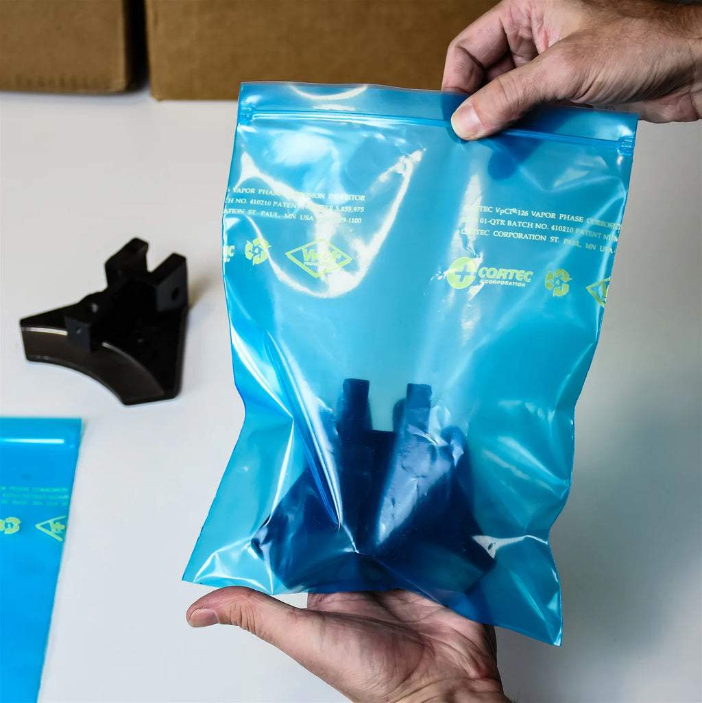 Bolsas zipper con Inhibidor de corrosión VPCI-126 CORTEC