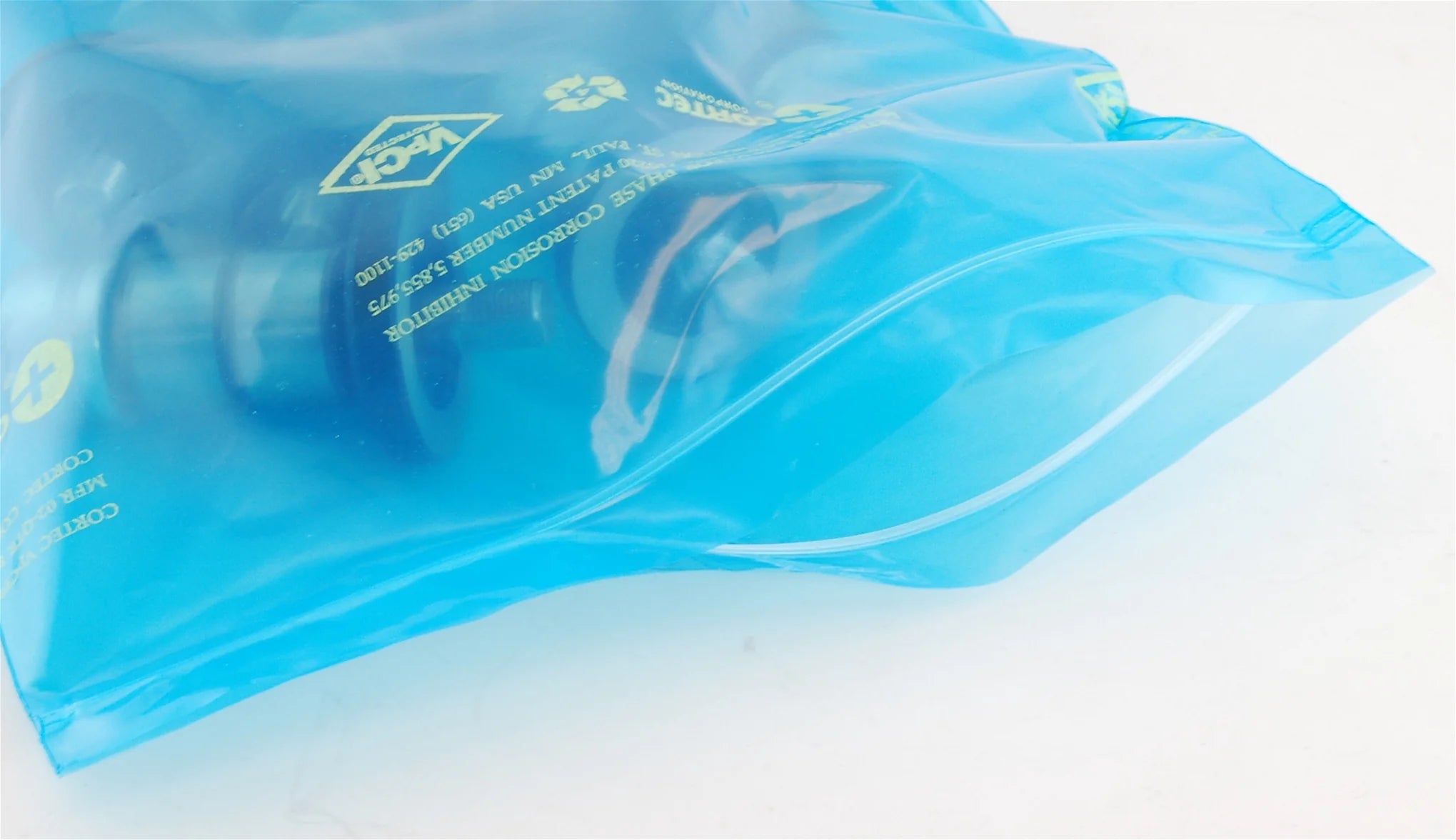 Bolsas zipper con Inhibidor de corrosión VPCI-126 CORTEC