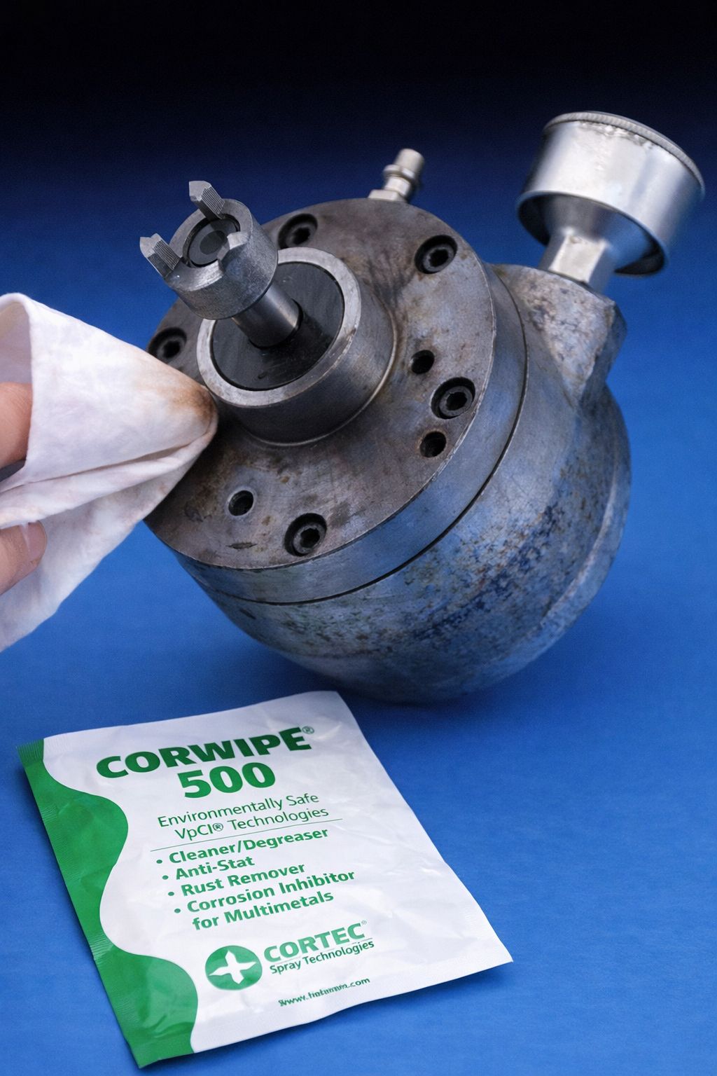 Paños de limpieza CorWipe 500 CORTEC