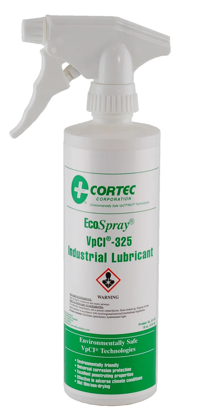 Lubricante y fluido hidráulico biodegradable de base vegetal ECOSpray-325 CORTEC