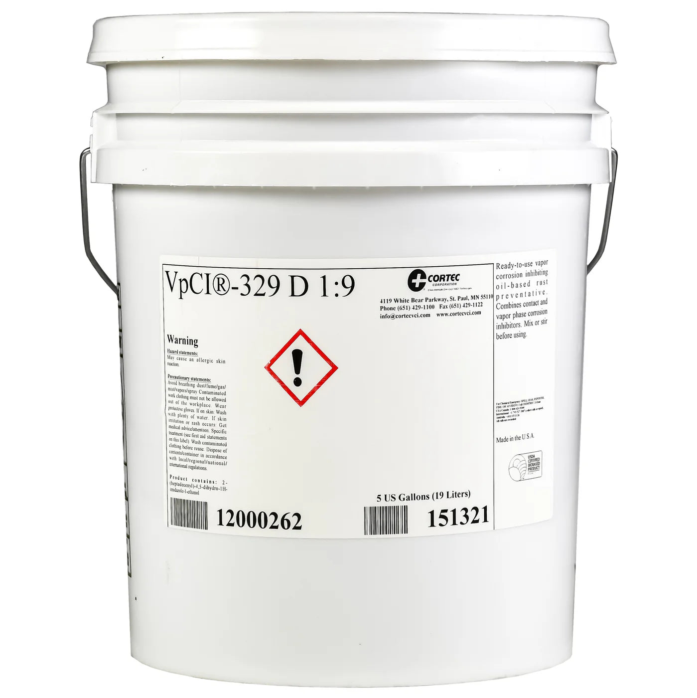 Concentrado base aceite VpCI-329 D (Diluid) CORTEC