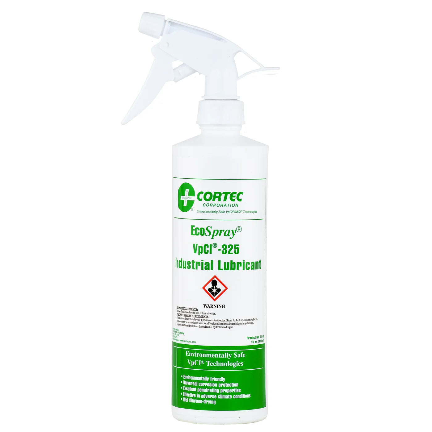 Lubricante natural y biodegradable ECOSpray-325 CORTEC
