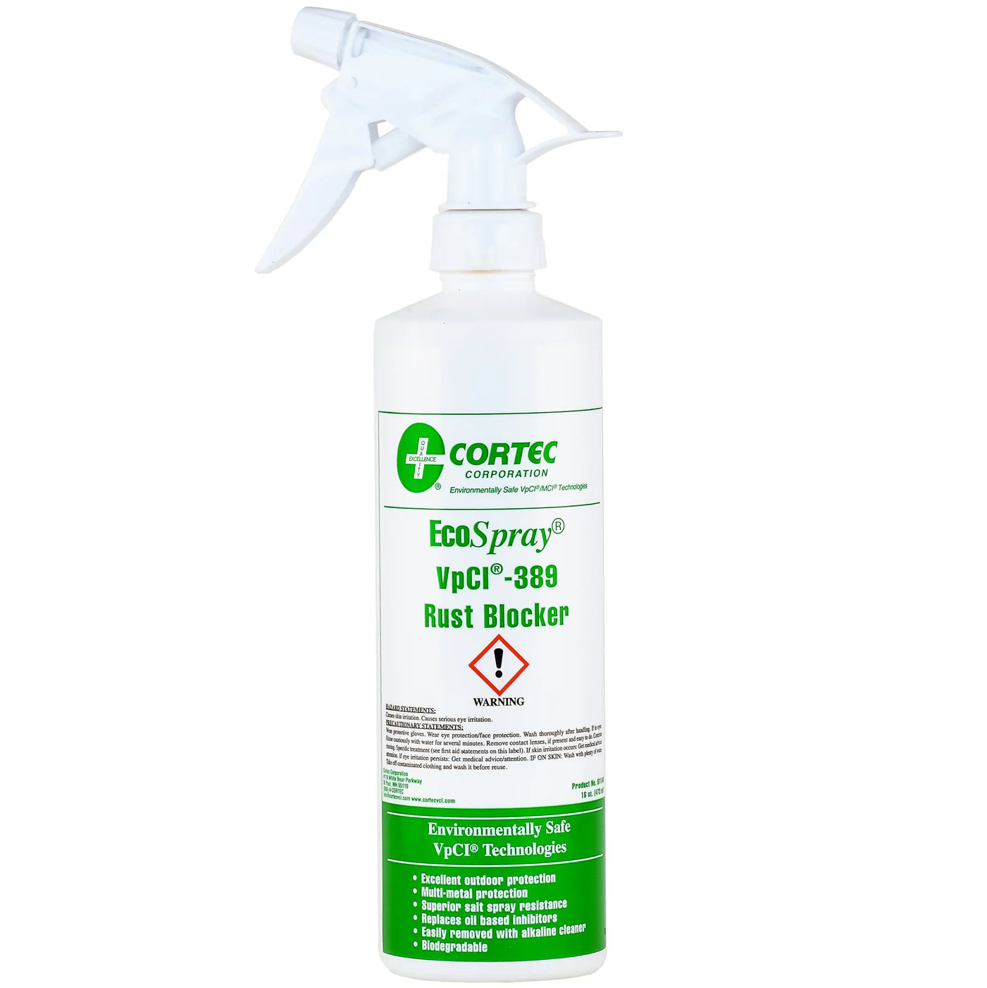 Recubrimiento temporal base agua ECOSpray-389 CORTEC